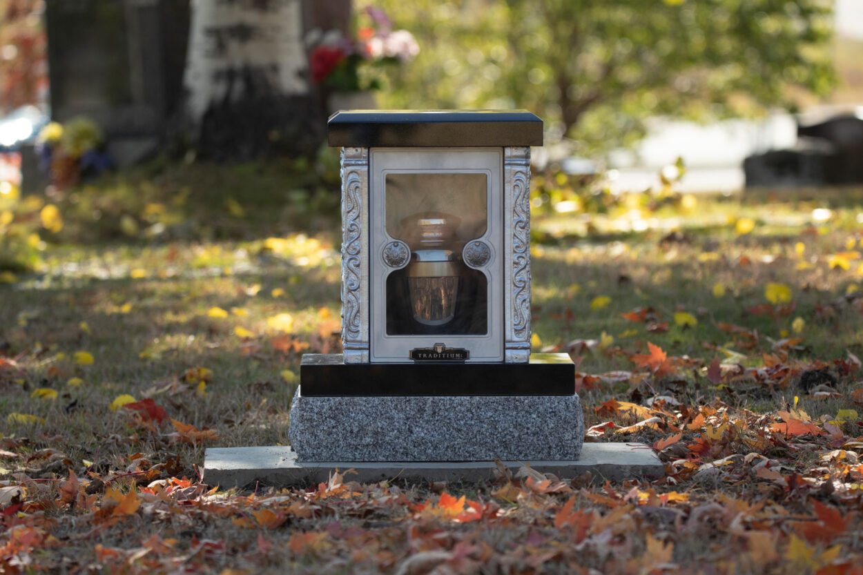 Lexan glass door columbarium